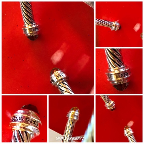 David Yurman Bracelet with Prasiolite and Diamonds - Picture 5 of 7